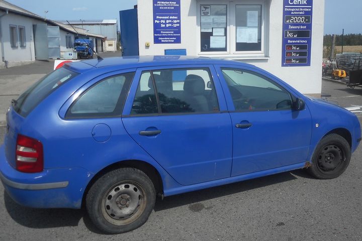 Škoda Fabia, 1.9 SDI, 47kW, r.v. 2002