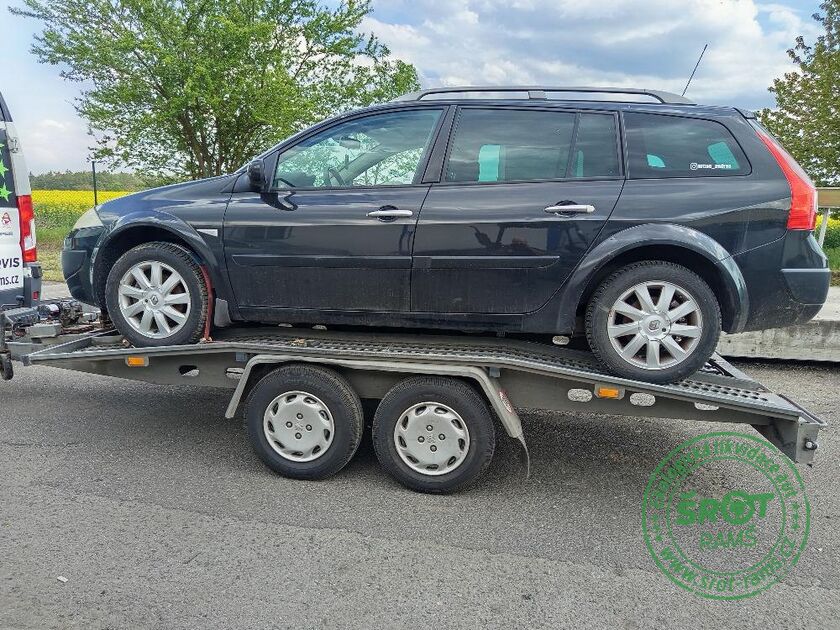 RENAULT MEGANE, 2007, 1.6, 82KW, TYP: K4M D 8
