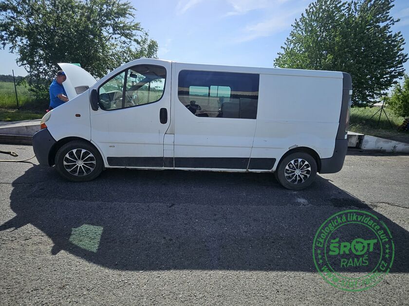 RENAULT TRAFIC, R. 2004, 99 KW, 2.5, TYP: G9U B 7 