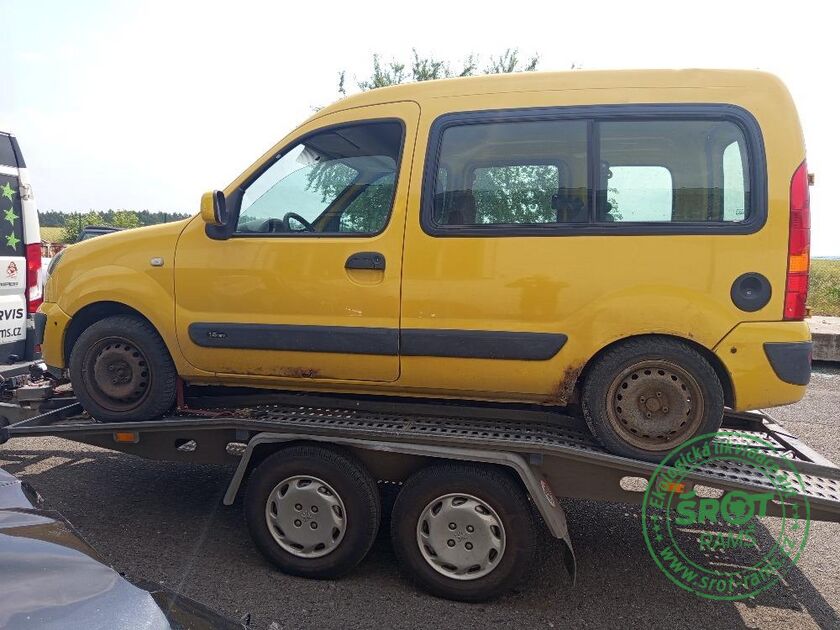 RENAULT KANGOO, R. 2007, 70 KW, 1.6, TYP:&nbsp;K4M A 7
