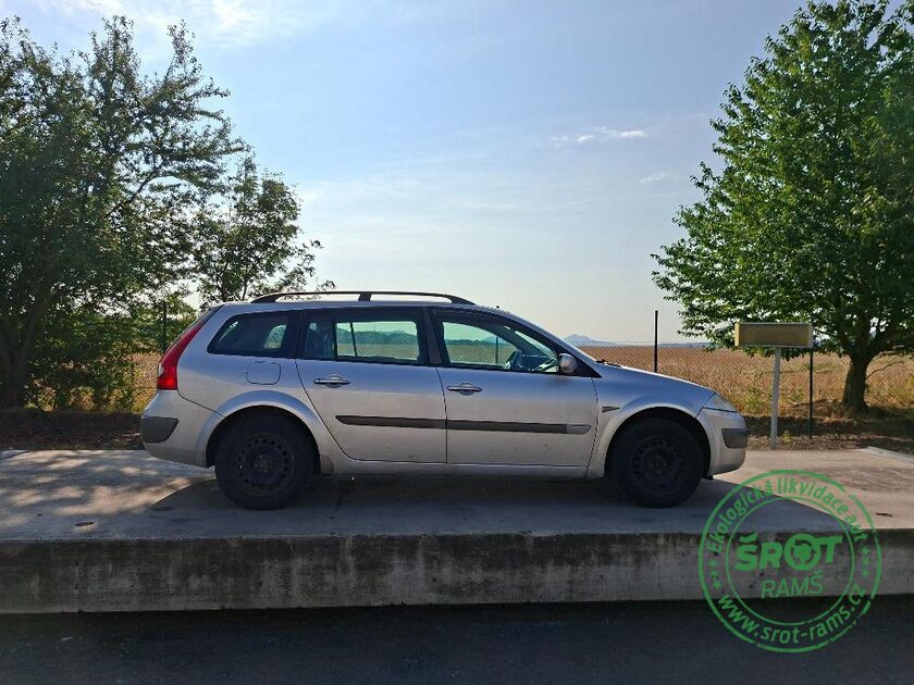 RENAULT MEGANE, R. 2005, 83 KW, 1.6, TYP: K4M 5 7