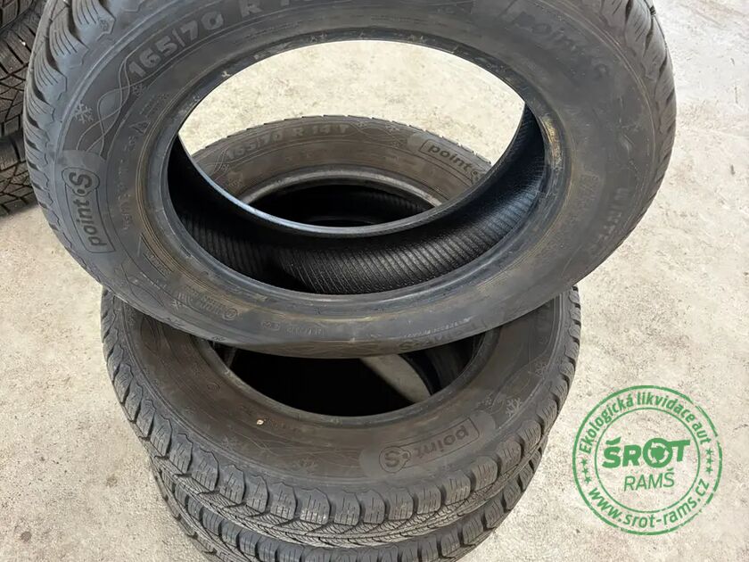 DIL|ZIMNÍ PNEU POINT.S 165/70 R14 DOT 2022