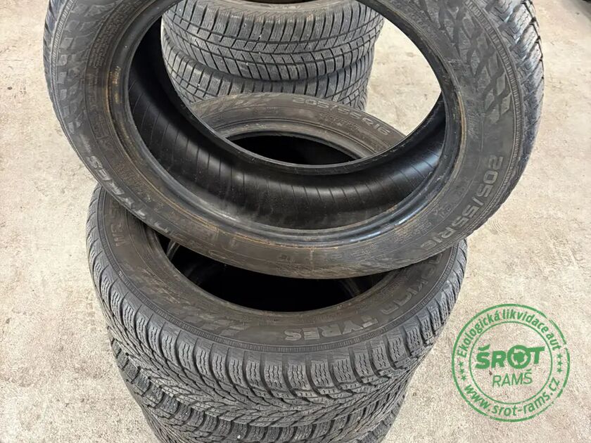 DIL|ZIMNÍ PNEU NOKIAN TYRES 205/55 R16 DOT 2020