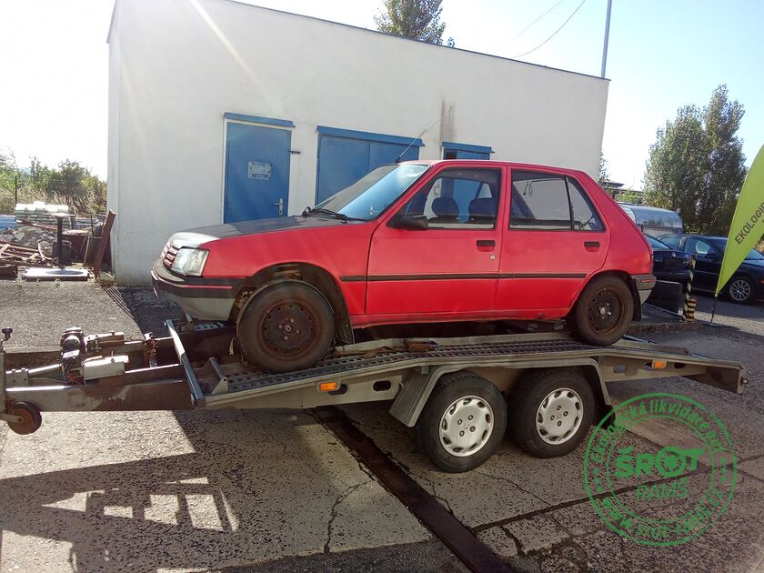 PEUGEOT 205, R. 1986, 1.8, 44KW
